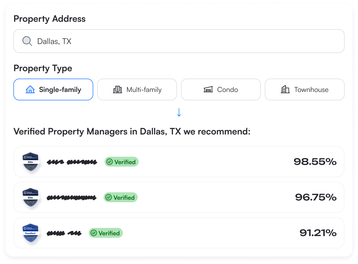 Investor Matching Interface